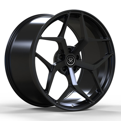 Özel 20 İnç Şaşırtmalı Gümüş Audi S6 R8 1 Parça Dövme Jant 5x112