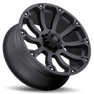 Özel 6 X 139.7 5 X 150 5 X 127 Dövme Alüminyum Jantlar 19 20 22 24 İnç Mat Siyah
