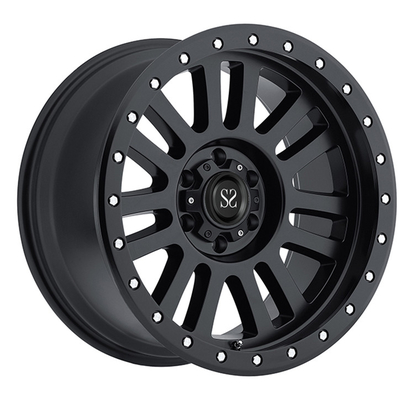 Toyota Hilux için Özel 18 19 20 ve 21 inç 6 X 139.7 Büyük Dudak Siyah Dövme Alaşımlı Jantlar