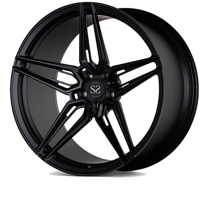 Porsche 911 Saten Siyah Dövme Jant Monoblok 112mm PCD