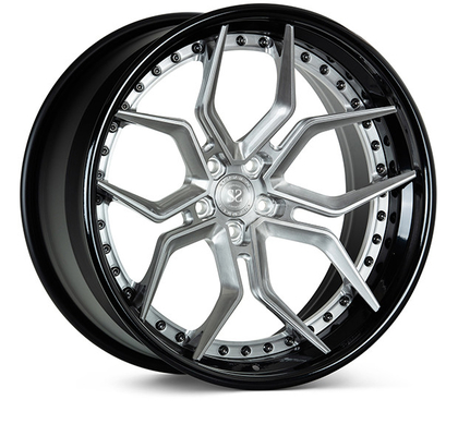 Cadillac Ferrari 5x120 Dövme Tekerlekler A6061 T6 H-PCD 5X114.3 ile Alaşım