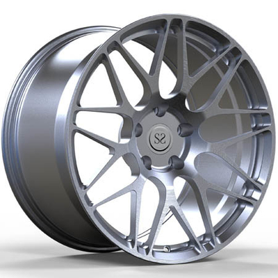 Mat fırçalanmış siyah monoblok alaşım jantlar 911 Turbo S 1 adet 20 inç 20x9 20x11.5 kademeli dövme jantlar