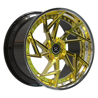 Audi R8 Lehçe Özel Dövme Alüminyum Alaşımlı Jantlar için Fit 5x112 Staggered 19 ve 20 inç