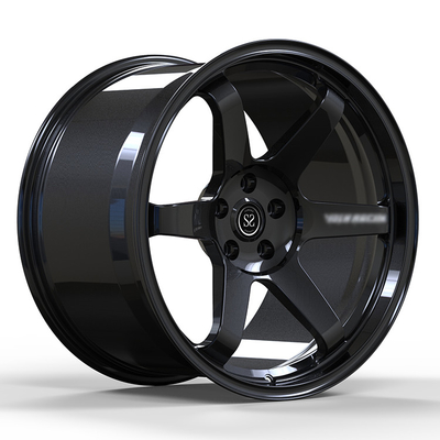 Parlak Siyah 1-PC Kademeli 18 19 20 21 22 23 İnç 5x112 Jant BMW M3 M4 M5 M6