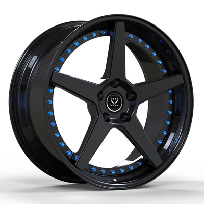 A6061 T6 Saten Gun Metal 5x130 Tekerlekler VW 20x9 5x112 5x120