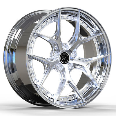 Lehçe 2 Parça Dövme Jant Etiketli 19 21 İnç 5x112 Audi RS5'e Uygun