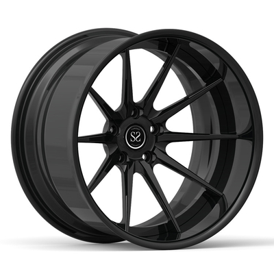 Mat Siyah Dövme 2 Parça Jantlar 20 19 İnç 19x9 19x11 Derin Çanak İçbükey Alaşım Pontiac Trans Tekerlekler