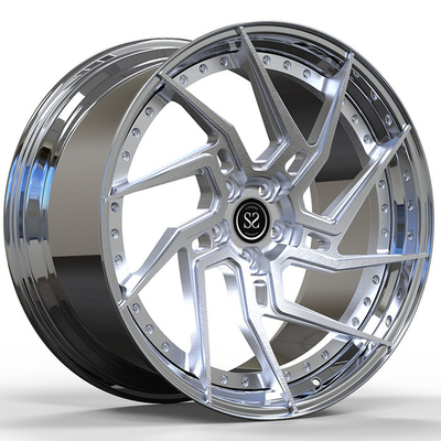 Polonya Alaşımlı 22 İnç Ferrari Dövme Jantlar Bmw M8 2 Parça 5x112