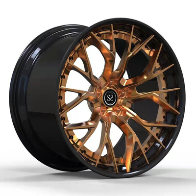 SSJK2010 Alüminyum Alaşımlı 2 Parçalı Dövme Jantlar Bmw M8 5x112 için 21 İnç