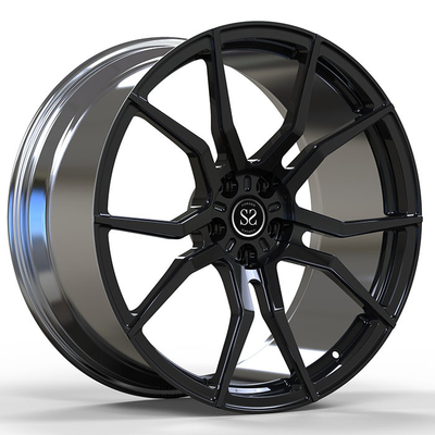 Özel Cilalı Dövme Monoblok Jantlar 5x112 Cıvata Deseni 23 İnç 6061-T6 Jant