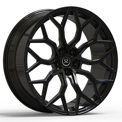 Monoblok 1 Parça Dövme Jantlar Saten Siyah 5x120 23 İnç 5x130 Porsche 991 İçin